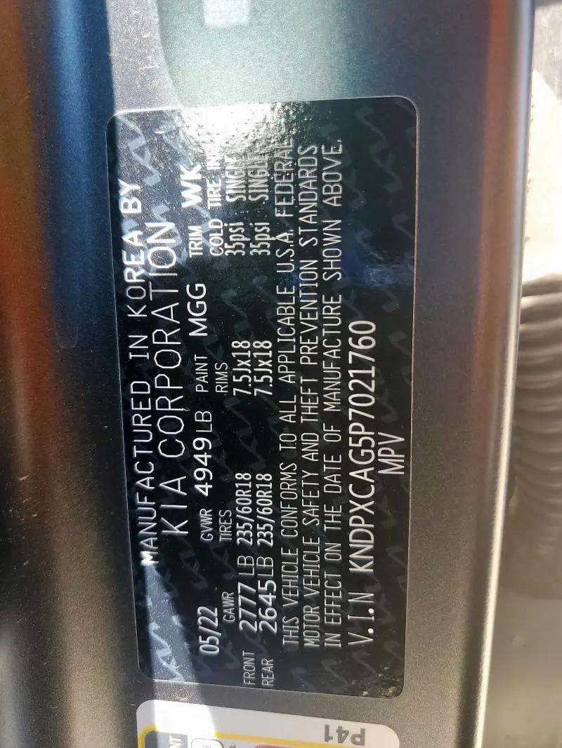 2023 KIA SPORTAGE SX PRESTIGE  