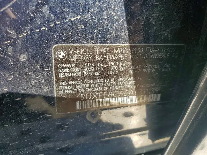2010 BMW X5 XDRIVE48I  
