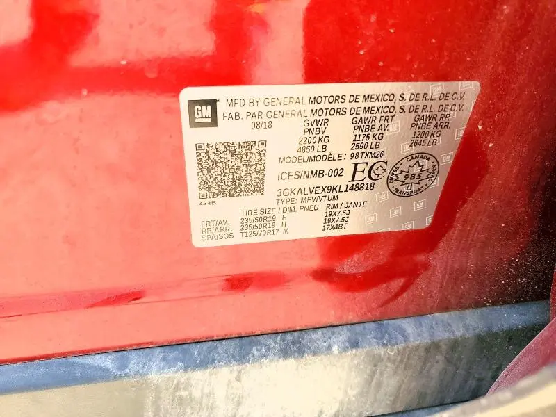2019 GMC TERRAIN SLT  