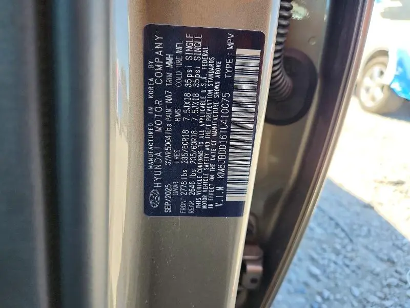 2026 HYUNDAI TUCSON SEL  