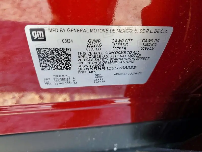 2025 CHEVROLET BLAZER 2LT  