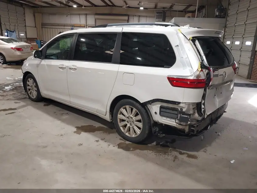 2015 TOYOTA SIENNA LIMITED PREMIUM 7 PASSENGER