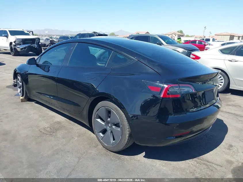 2021 TESLA MODEL 3 STANDARD RANGE PLUS REAR-WHEEL DRIVE