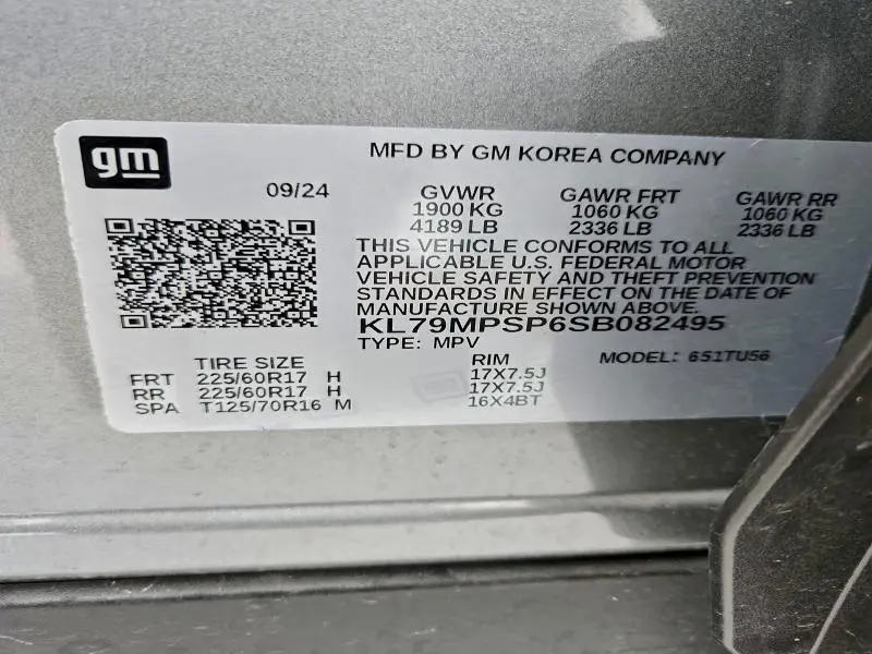 2025 CHEVROLET TRAILBLAZER LT  