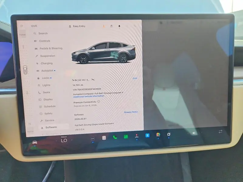 2025 TESLA MODEL X   