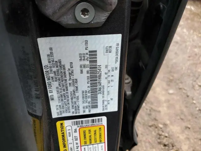 2017 LINCOLN MKZ PREMIERE  