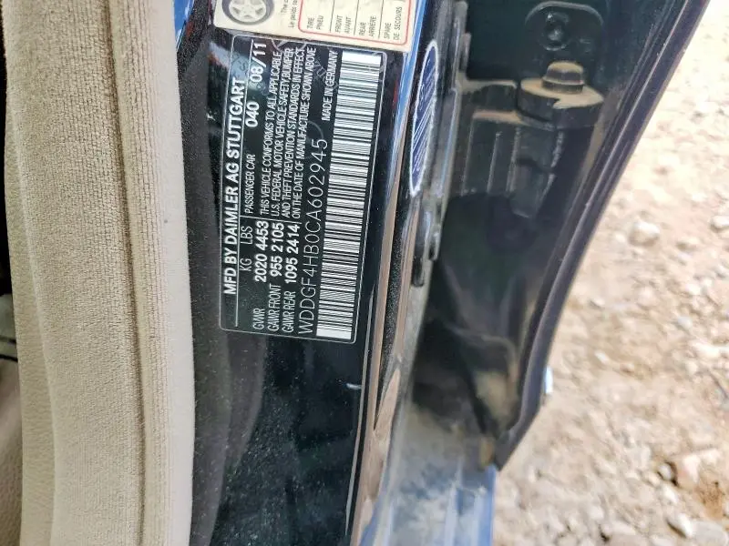 2012 MERCEDES-BENZ C 250  