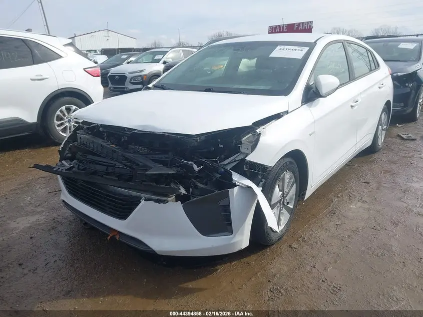 2018 HYUNDAI IONIQ HYBRID BLUE