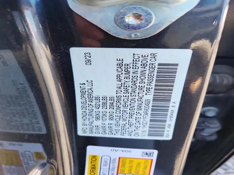 2024 HONDA ACCORD EX  