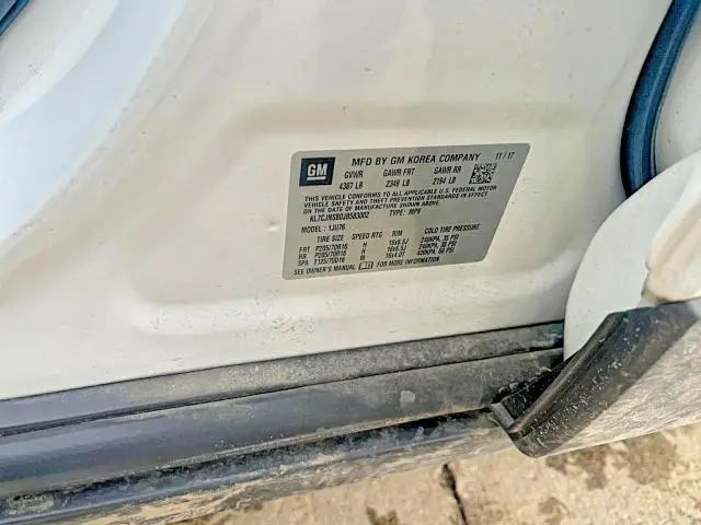 2018 CHEVROLET TRAX LS  