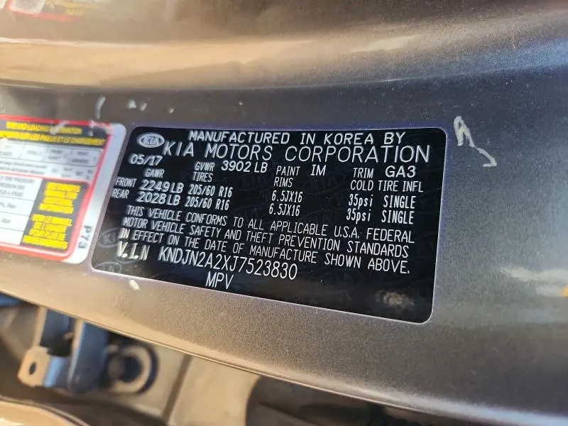 2018 KIA SOUL BASE  