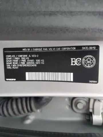 2011 VOLVO S40 T5  