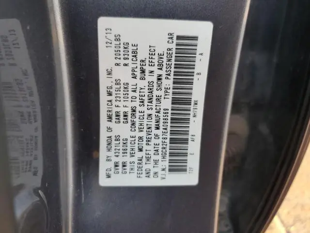 2014 HONDA ACCORD EXL  