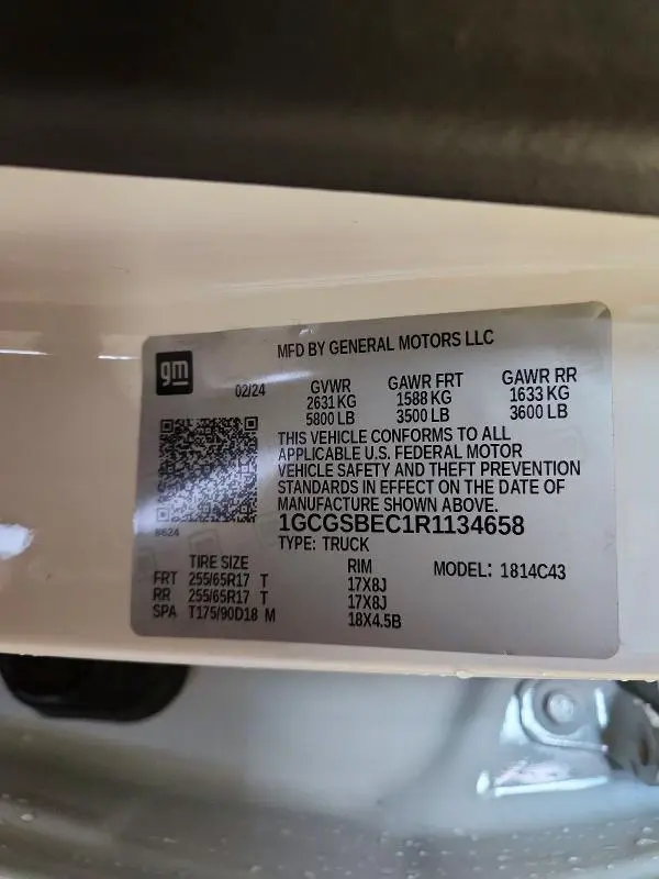 2024 CHEVROLET COLORADO   