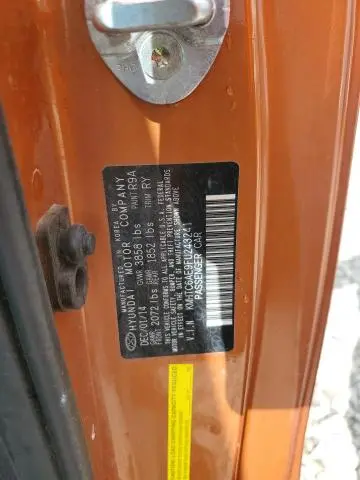 2015 HYUNDAI VELOSTER TURBO  