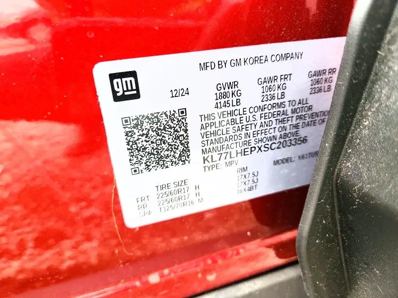 2025 CHEVROLET TRAX 1LT  