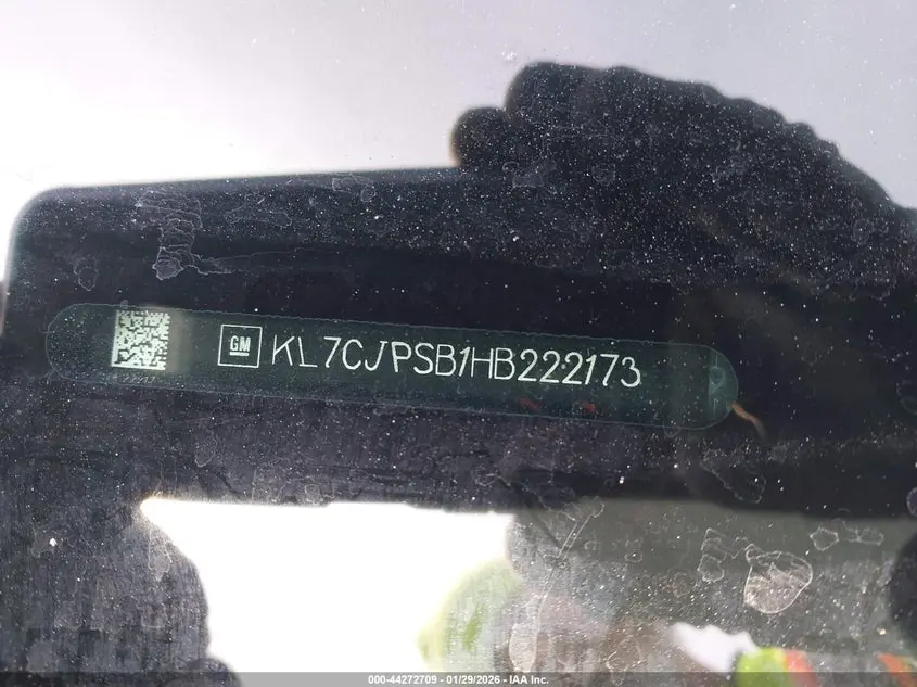 2017 CHEVROLET TRAX LT