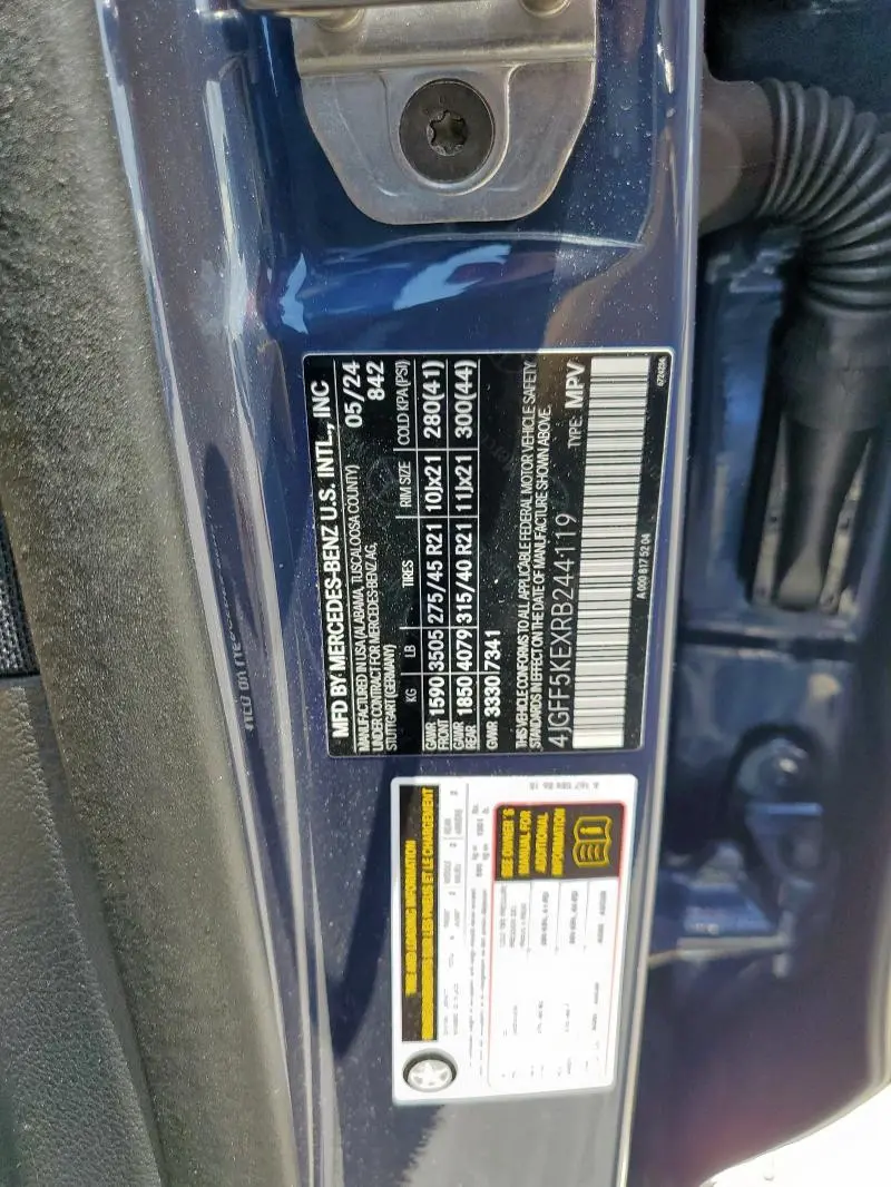 2024 MERCEDES-BENZ GLS 450 4MATIC  