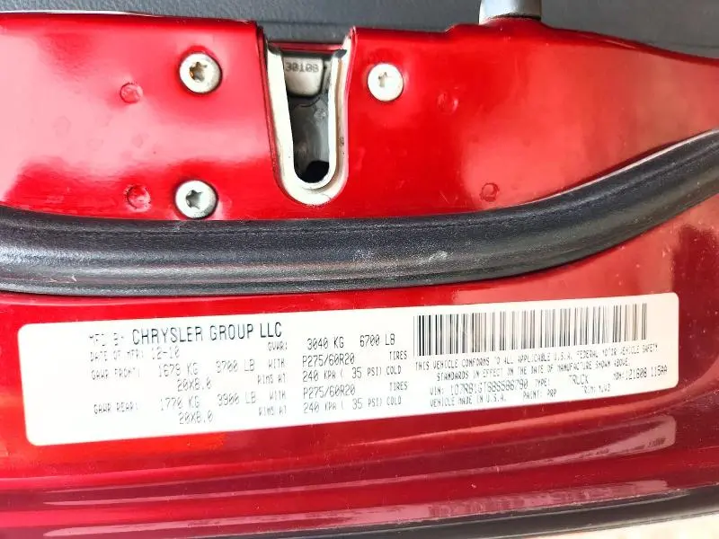 2011 DODGE RAM 1500   