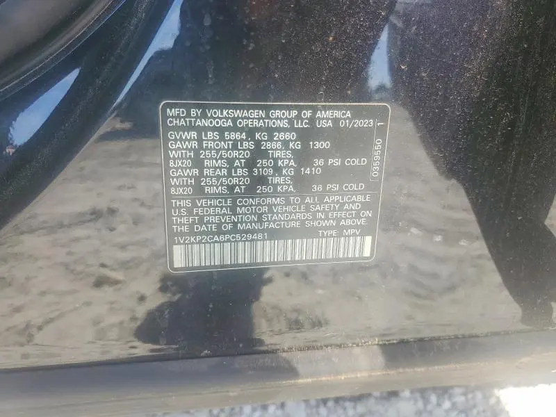 2023 VOLKSWAGEN ATLAS SE  