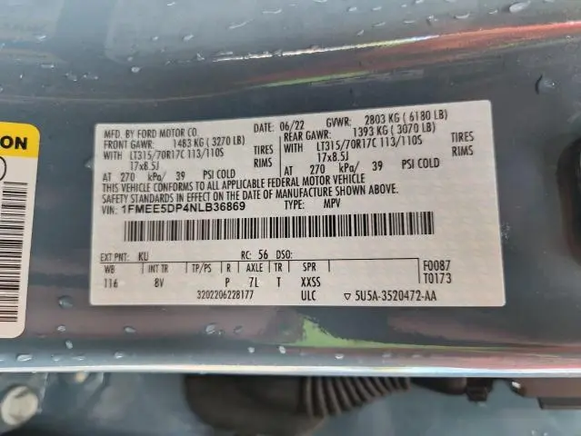 2022 FORD BRONCO BASE  