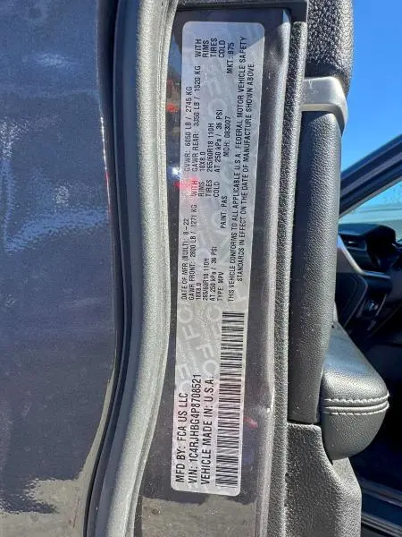 2023 JEEP GRAND CHEROKEE LIMITED  