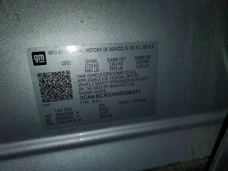 2021 CHEVROLET BLAZER 2LT  