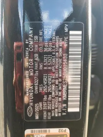 2026 HYUNDAI PALISADE CALLIGRAPHY  