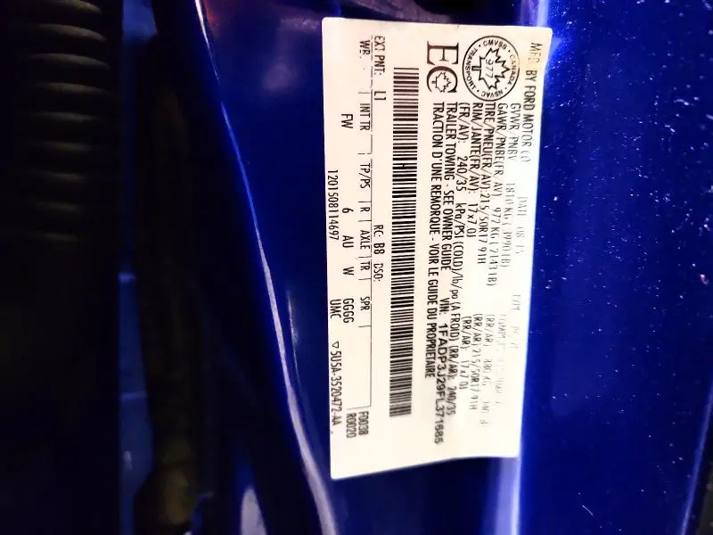 2015 FORD FOCUS TITANIUM  