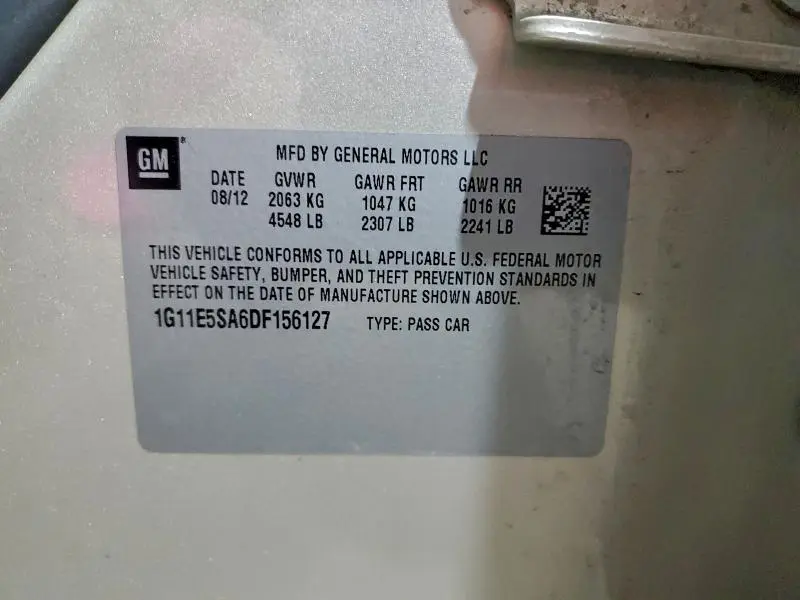 2013 CHEVROLET MALIBU 2LT  