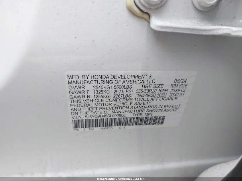 2025 ACURA MDX TECHNOLOGY PACKAGE