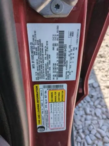 2019 FORD FUSION SE  