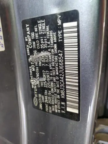 2018 HYUNDAI TUCSON SEL