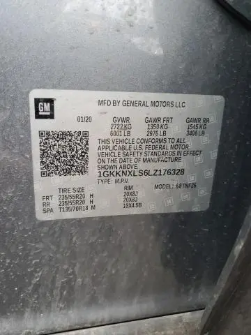 2020 GMC ACADIA DENALI