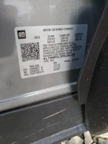 2023 CHEVROLET TRAILBLAZER LT  