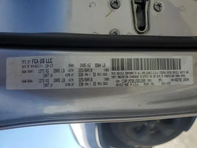 2018 JEEP CHEROKEE LATITUDE  