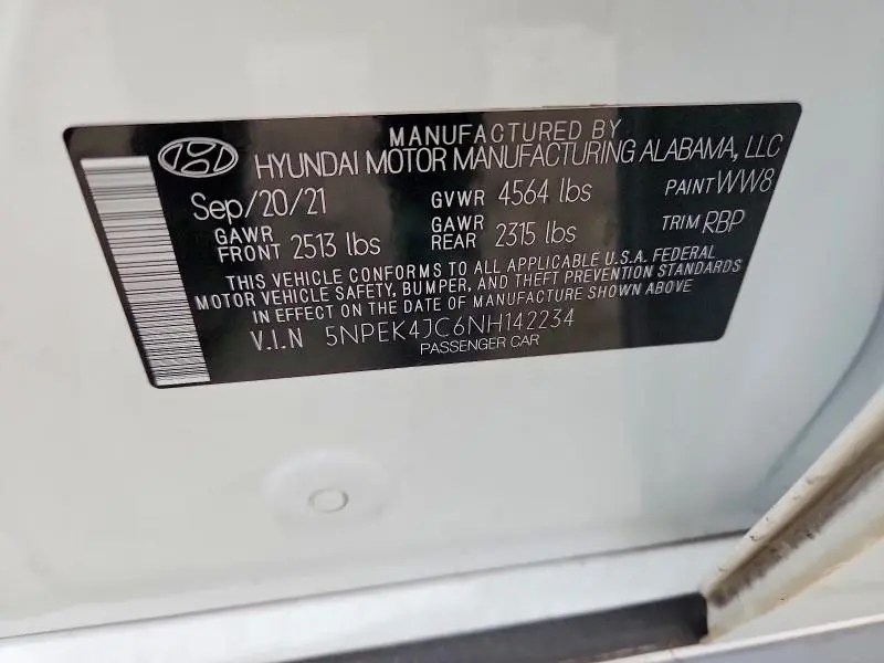 2022 HYUNDAI SONATA N LINE NIGHT EDITION  