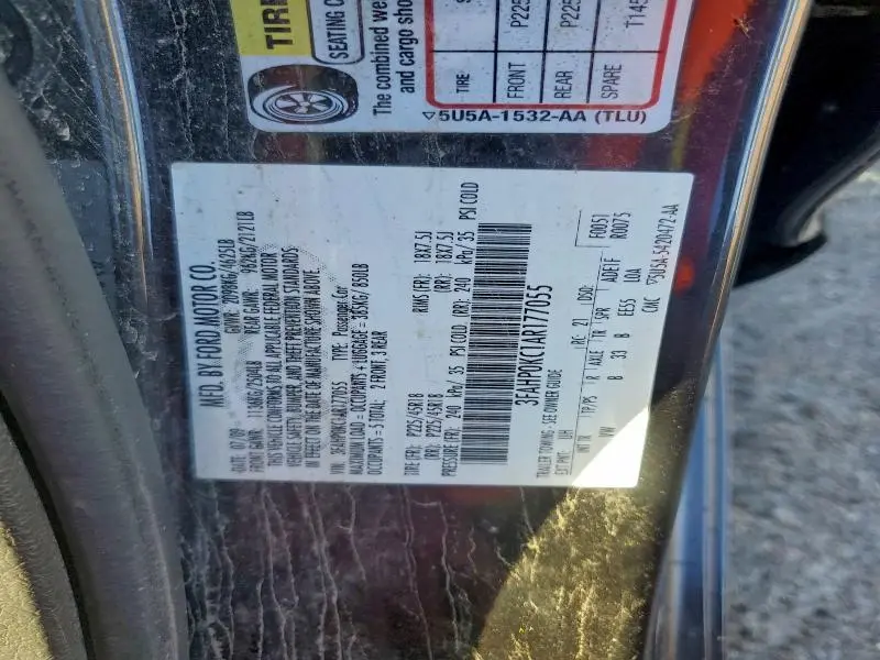 2010 FORD FUSION SPORT  