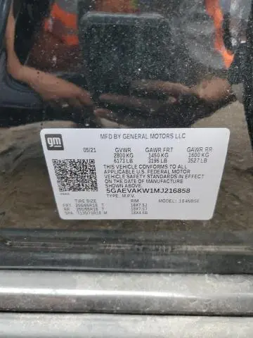 2021 BUICK ENCLAVE ESSENCE  