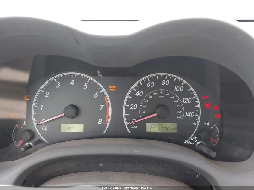 2010 TOYOTA COROLLA LE