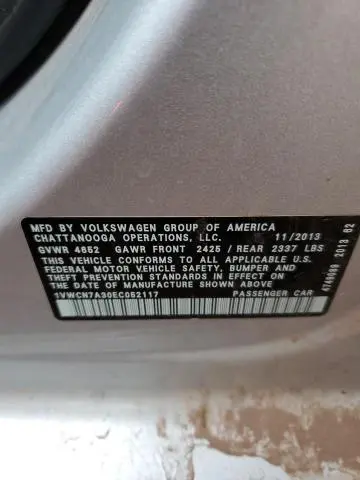 2014 VOLKSWAGEN PASSAT SEL  