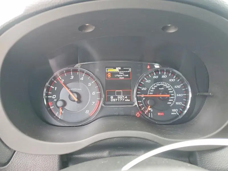 2018 SUBARU WRX   