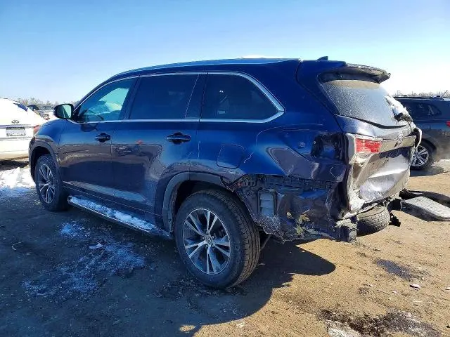 2016 TOYOTA HIGHLANDER XLE  
