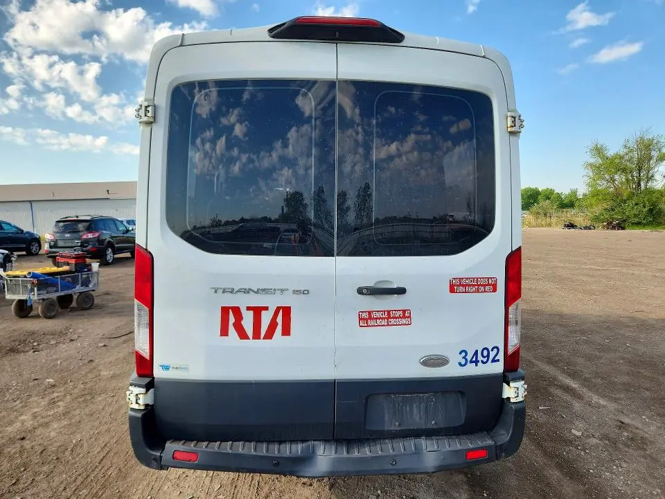 2018 FORD TRANSIT T-150 SHUTTLE BUS-R&D-PRI FLEET