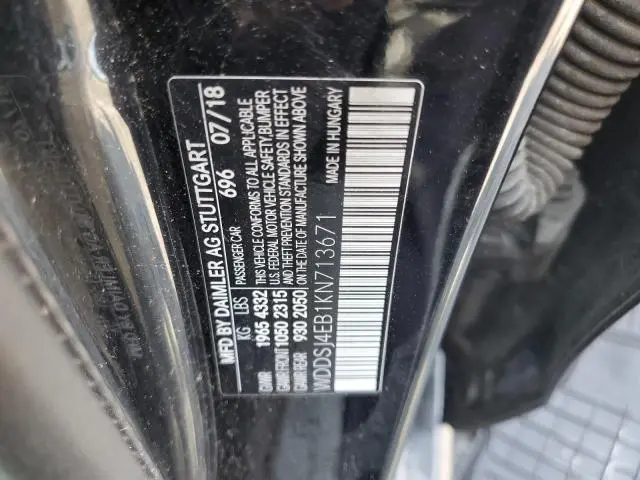 2019 MERCEDES-BENZ CLA 250  