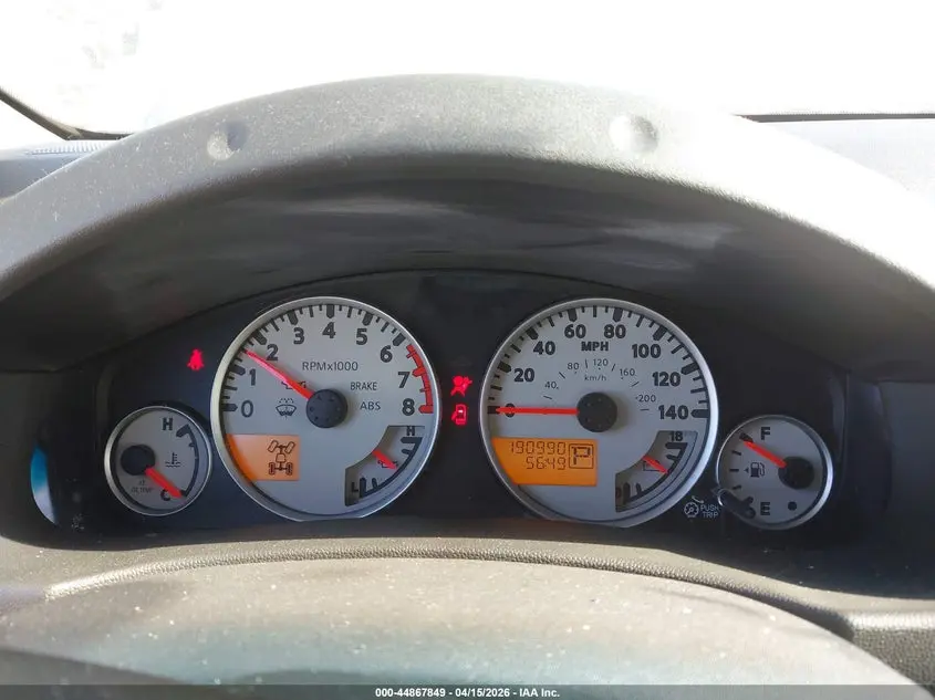 2015 NISSAN XTERRA PRO-4X