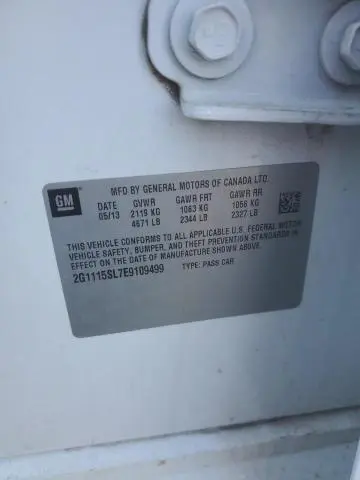 2014 CHEVROLET IMPALA LT  