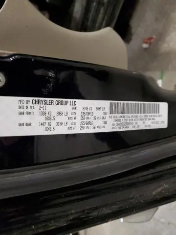 2011 CHRYSLER TOWN & COUNTRY TOURING  