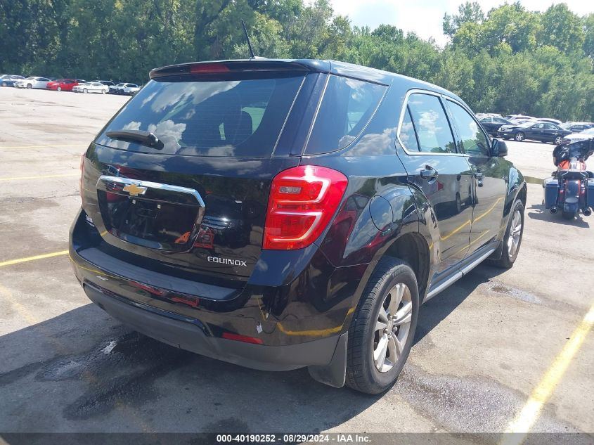 2016 CHEVROLET EQUINOX LS