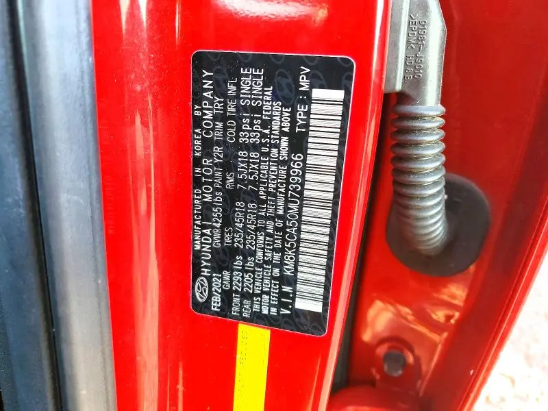 2021 HYUNDAI KONA ULTIMATE  